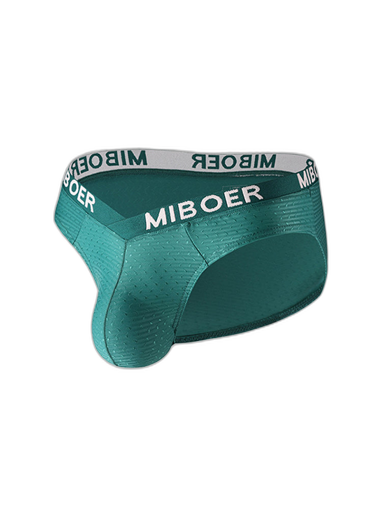2 Pack Men's U-Pouch V-Front Low-Rise Briefs