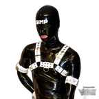 Custom Letter Latex Mask
