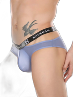 3 Pack Dual Waistband Mesh Stretch Briefs