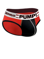 Men's Spliced Color Support Pouch Briefs