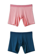 2 Pack Men’s Casual Ice Silk Midway Briefs