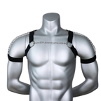 Black Elastic Chain Harness