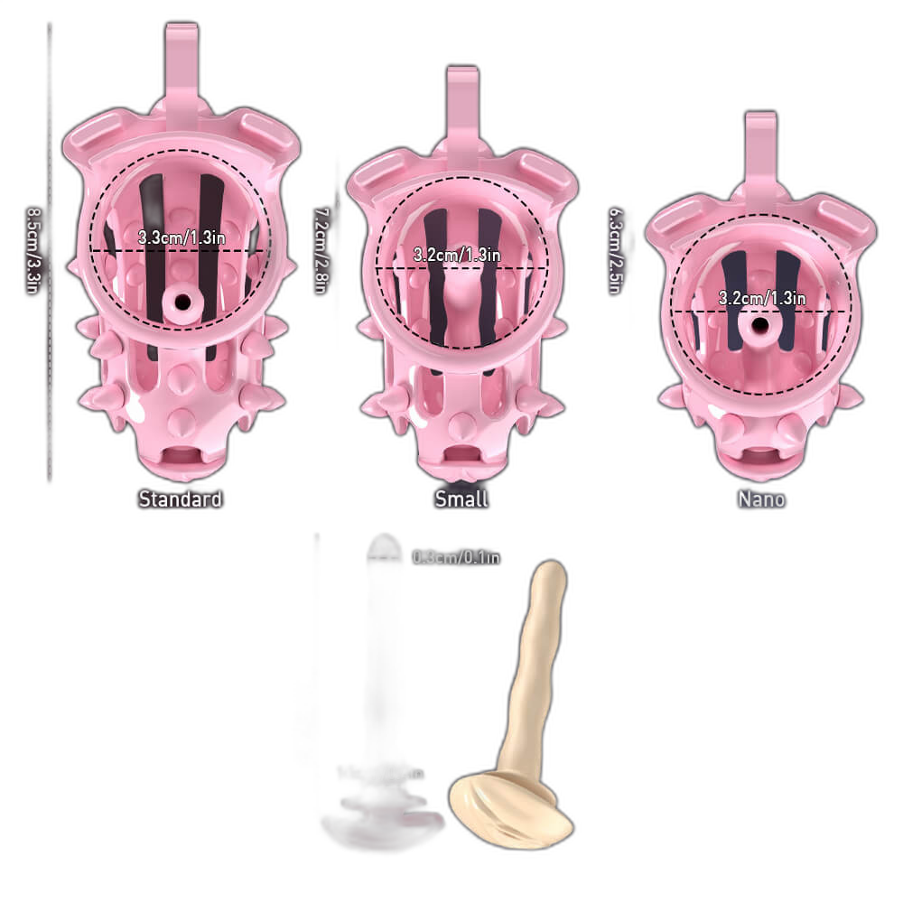 Prick - Chastity Cage with Urethral Tube