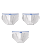 3-pack Men's Sexy High-cut Breathable Briefs