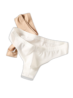 4-Pack Men's Seamless Solid Color Stretch Fit Ice Silk Thong