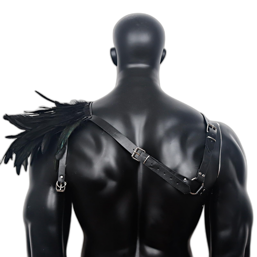 Dark Angel Feather Shoulder Harness
