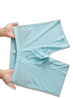 2 Pack Men's Mesh Transparent Sports Fitness Loose Boxer Briefs