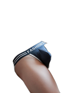 3 Pack Men's High-Cut Sexy Comfortable U-Convex Breathable Briefs