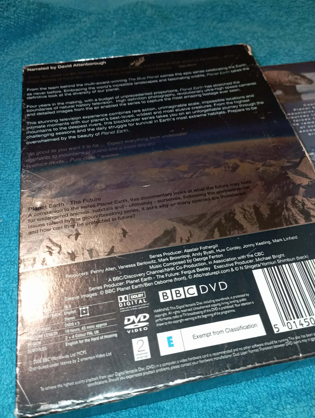 DVD : PLANET EARTH & PLANET EARTH 2(sealed)