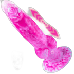 Houndcore - Thrusting Silicone Dildo - Fantasy Knotted Dildo