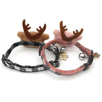 Object Bow Collar Dog Plaid Christmas
