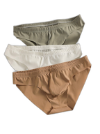 4 Pack Men's Ice Silk Lightweight Breathable Minimalist Briefs