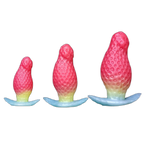 Strawberry - Pink Anal Plug - Cute Silicone Butt Plug