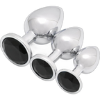 Jeweled Metal Butt Plug Set