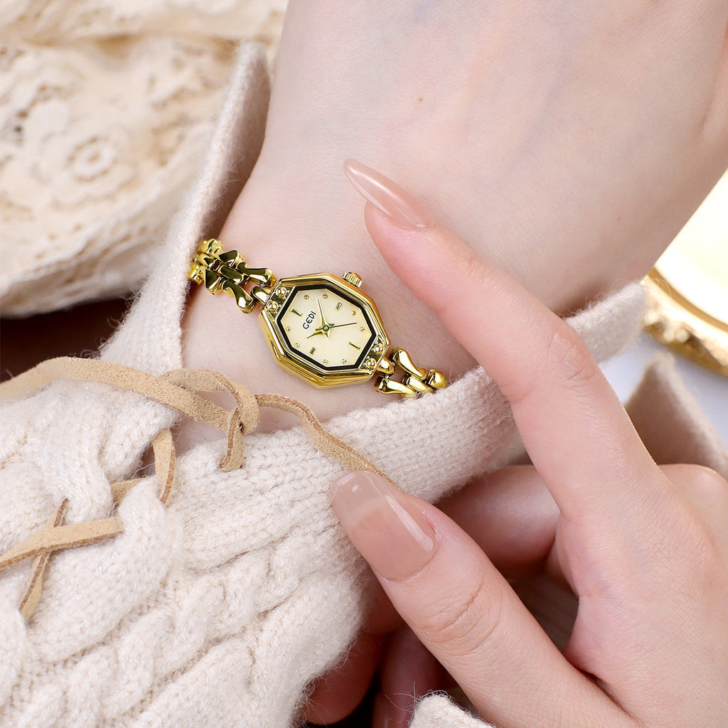 Luxury Retro Octagonal Women's Quartz Watch