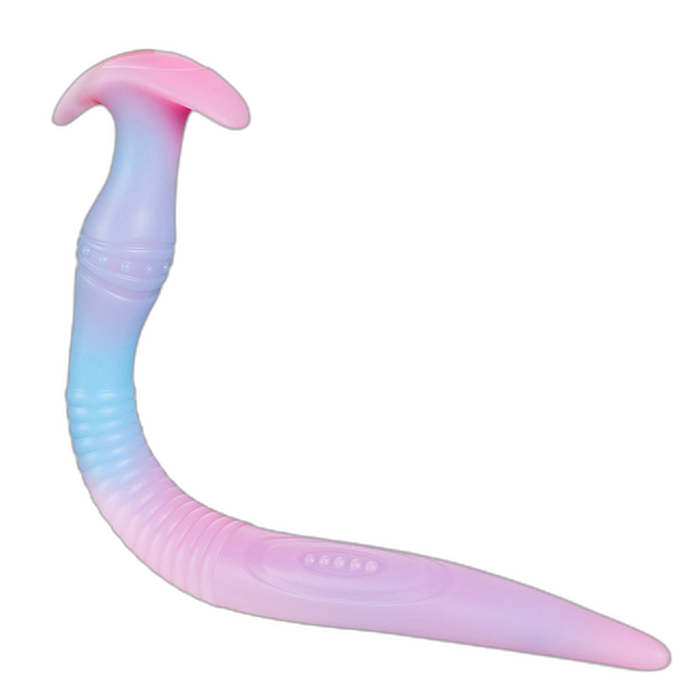 The Eel Anal Plug - Long Butt Plug - Ribbed Butt Plug