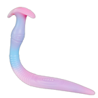 The Eel Anal Plug - Long Butt Plug - Ribbed Butt Plug
