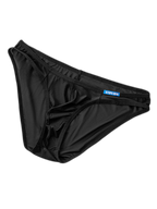 2 Pack Men's Thin Ice Silk Face Mask Fabric U-Convex Sexy Semi-Transparent Bikini