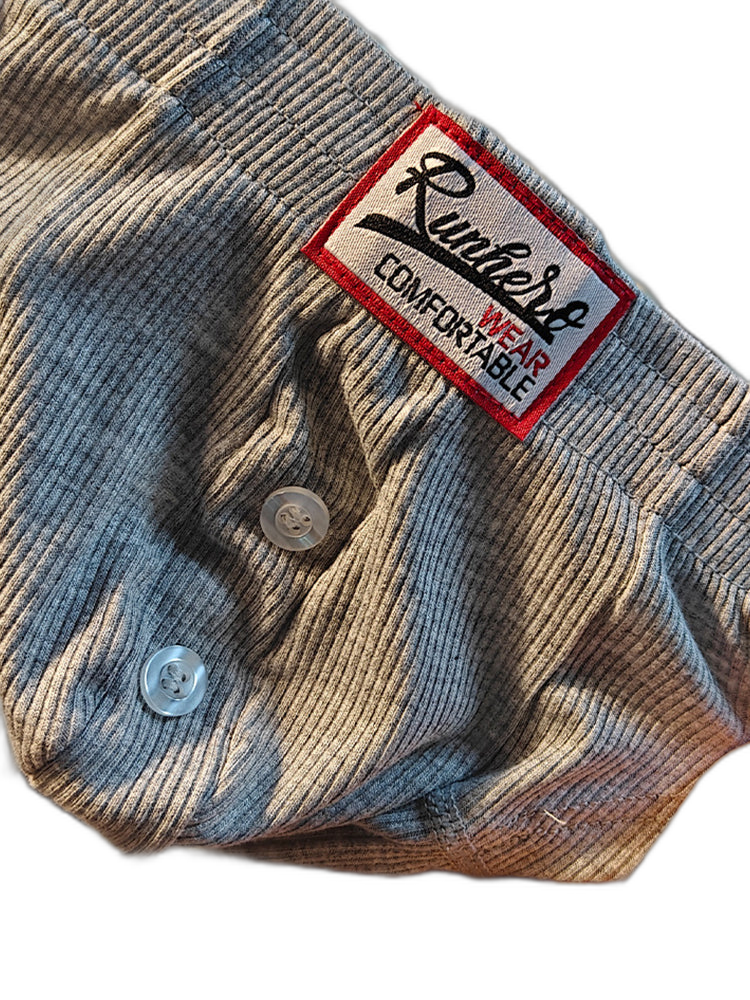 2 Pack Men's Premium Comfortable Fabric Low-Rise U-Shaped Button Fly Briefs