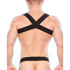 TASTE Signature Elasticated Chest Harness | Black