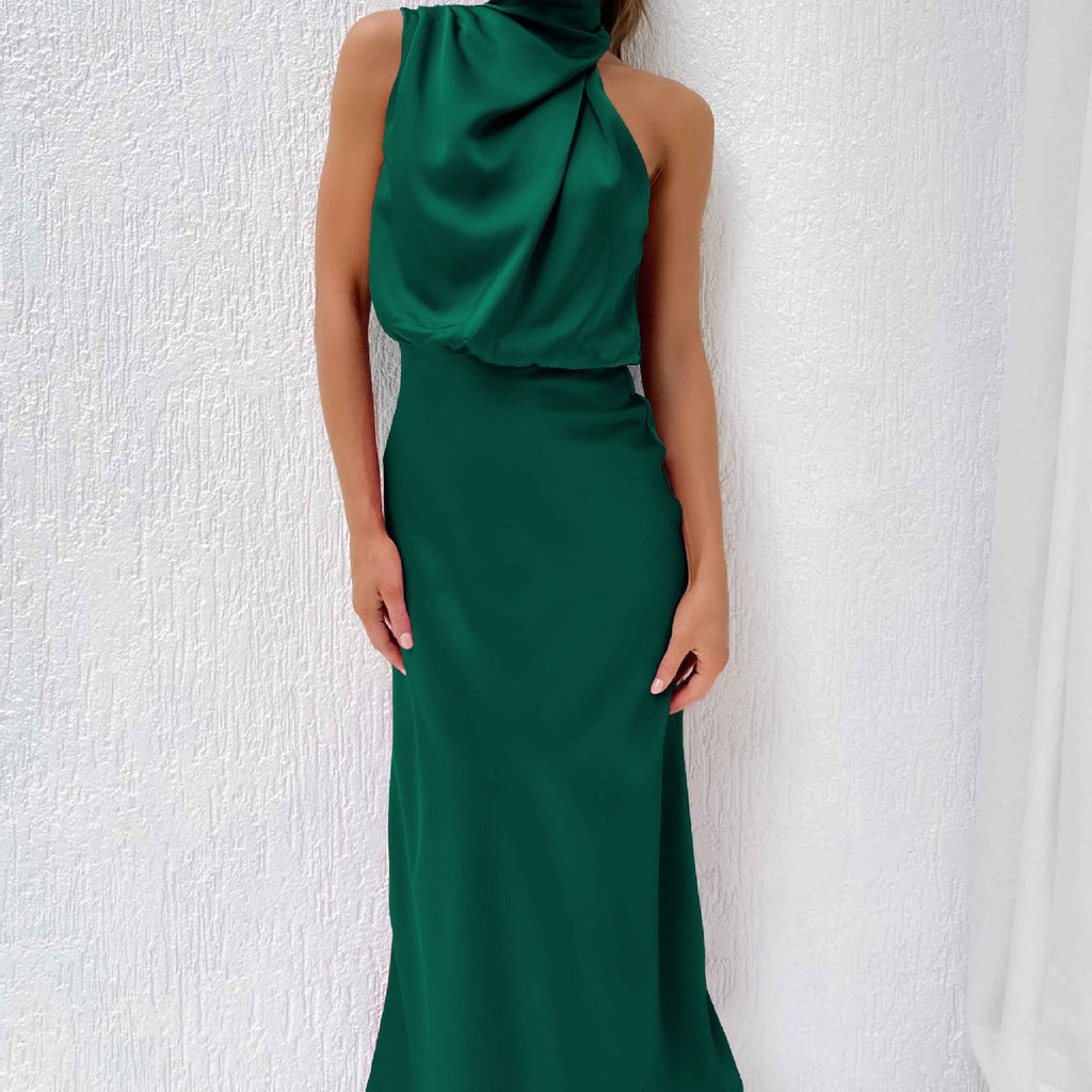 Summer Sleeveless Dress Ins Fashion Elegant Evening Party Club Clothing For Women