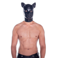 Prowler RED Latex Pig Hood Black