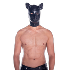 Prowler RED Latex Pig Hood Black