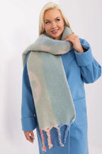 Decorative Stripe Scarf – Soft, Stylish & Cold-Weather Ready