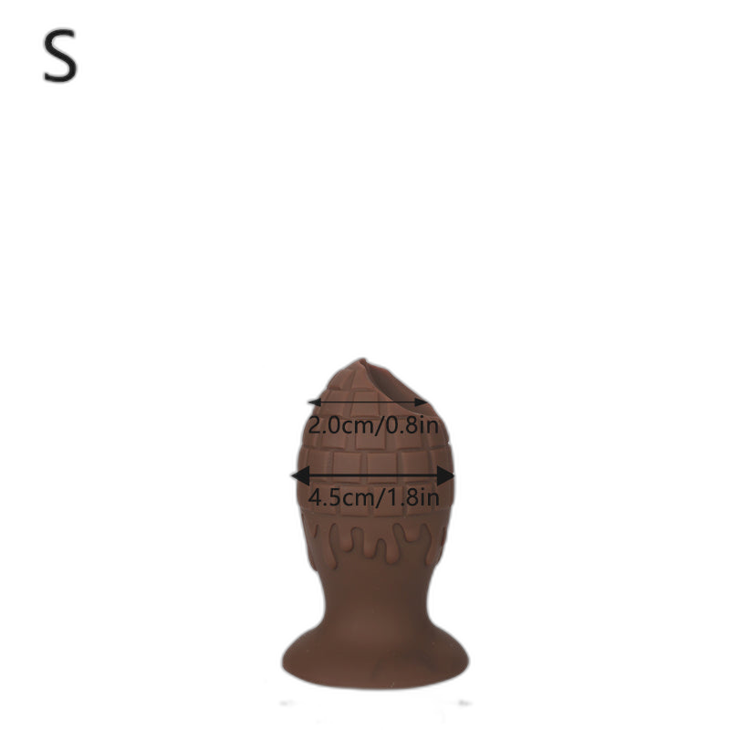 Chocolate Butt Plug - Small Butt Plug - Anal Toy