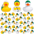 Deekin Golf Theme Rubber Ducks – 24-Pack, 2-Inch Party Favors