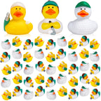 Deekin Golf Theme Rubber Ducks – 24-Pack, 2-Inch Party Favors