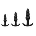Bead - Silicone Anal Training Set - Bead-Style Butt Plug