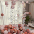 DeiryuRay Balloon Sealer – 100Pcs Transparent Clips for 5-12 Inch Latex Balloons | Quick Knot-Free Sealing for Weddings & Parties