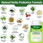 Tbivfller Probiotics for Women & Men — 300B CFU, 24 Strains, 15 Organic Herbs, 4 Month Supply