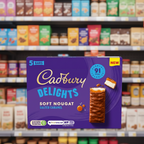 9 x Cadbury Delights Salted Caramel 5Pk - 110GM