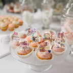 Deorfuy Book Themed Cupcake Toppers - 36pcs I Love Reading Party Decor