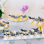 Deorfuy Airplane Cupcake Toppers – 40 Pcs Birthday Party Decorations