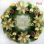 Christmas Wreath Door Hanging Decorations Festive Ornaments