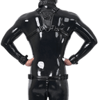 Furrjoi Harness, Cuff, Collar, Lead Underwear Bundle Black