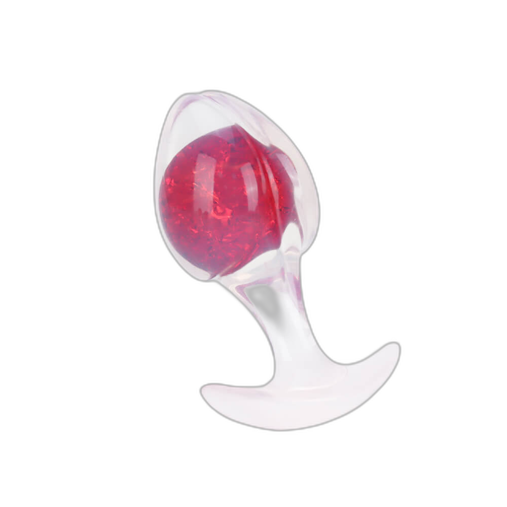 Crystal Silicone Wearable Butt Plug