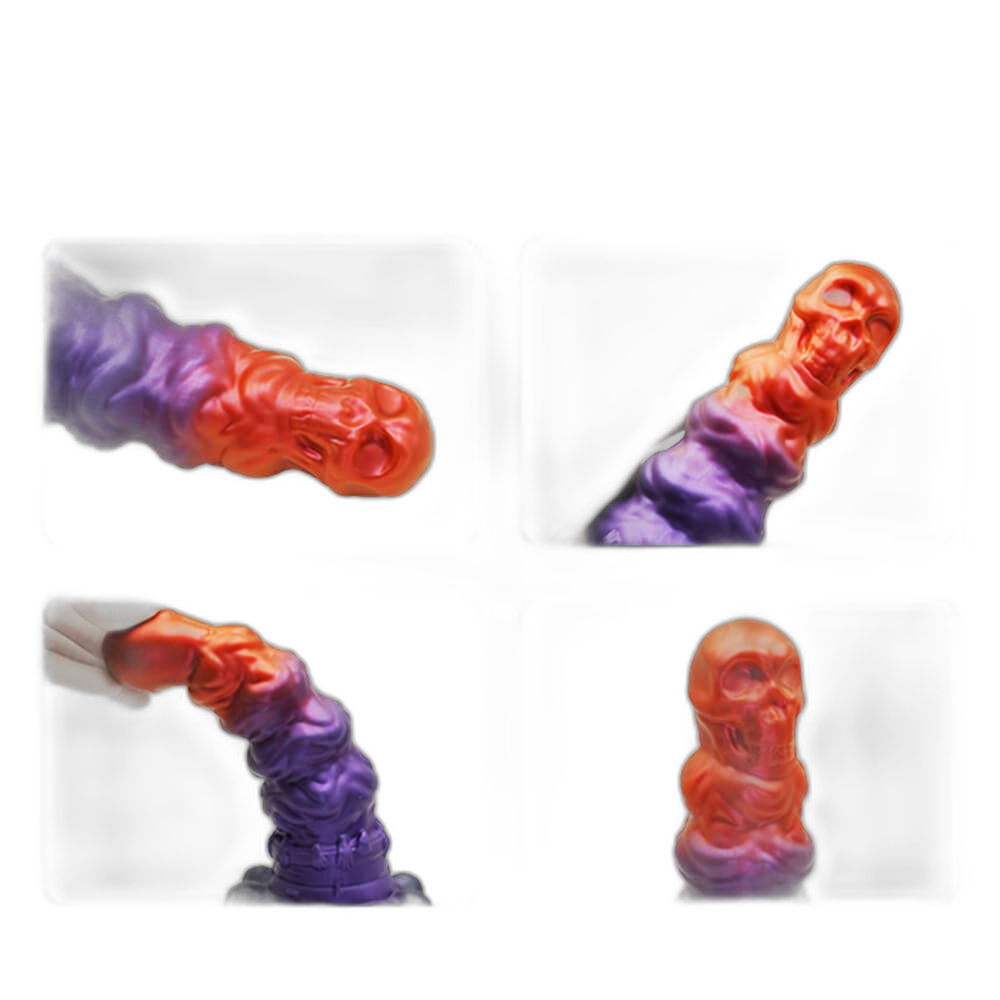Phantom Rider - 9.05 Inch Monster Dildo - Skull Dildo