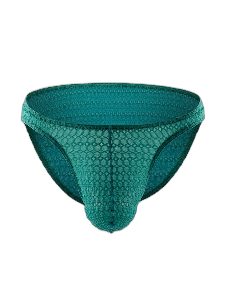 3-pack Men's Low-rise Sexy Mesh Lace Briefs