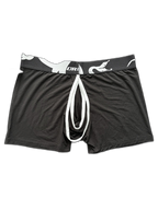 Men's Detachable Pouch Easy-Access Open Fly Modal Split-Crotch Boxers Briefs