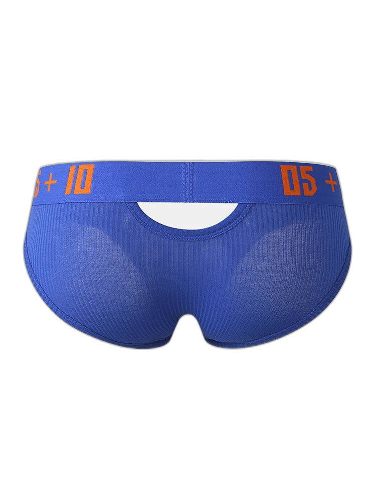 2 Pack Men's Hips Lifting Cotton Low-rise Briefs