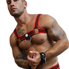 Breedwell Daddys Favourite Bulldog Harness Red
