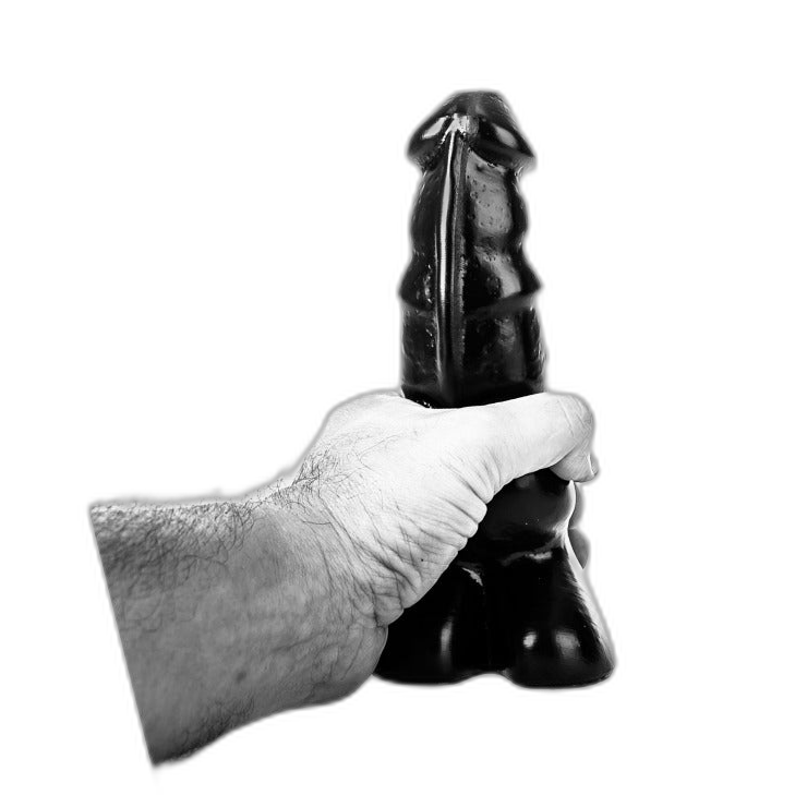ruff GEAR Nero Dildo 7.7 Inch Black