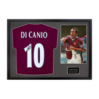 Paolo Di Canio Signed West Ham Shirt Classic Frame