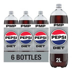 Diet Pepsi Cola Bottle PMP 2L (Case of 6)