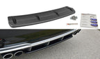 Maxton Design - CENTRAL REAR SPLITTER AUDI S3 8V FL SEDAN