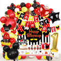 Dilyreke 1st Birthday Mouse Theme Party Decorations – Banner, Balloons & Supplies
